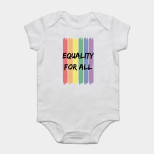 Pride Design for Equality Baby Bodysuit